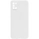 Чехол Matte с защитой камеры для Samsung Galaxy A31 Белый / White 55177