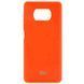 Чехол Silicone Cover для Xiaomi Poco X3 NFC / Poco X3 Pro Оранжевый / Neon Orange 54818