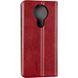 Чехол-книжка Leather Delius New для Nokia 3.4 Red 57450 2