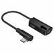 Адаптер Joyroom S-M361 4 in 1 Type-C to 2 Type-C to 3.5 Black 37518 1
