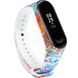 Ремешок с рисунком для Xiaomi Mi Band 3/4 Краски / Разноцветные 43684