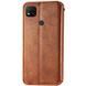 Чохол-книжка ETMA Cub для Xiaomi Redmi 9C / Redmi 10A Коричневий 52105 2
