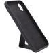 Чохол Silicone Hand Holder для Iphone XS Max Чорний / Black 57093 3