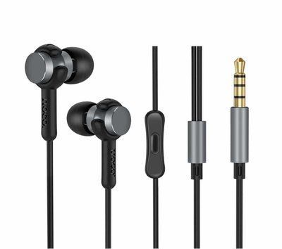 Навушники Hoco M38 Rhytm with Microphone Metal Grey 36774
