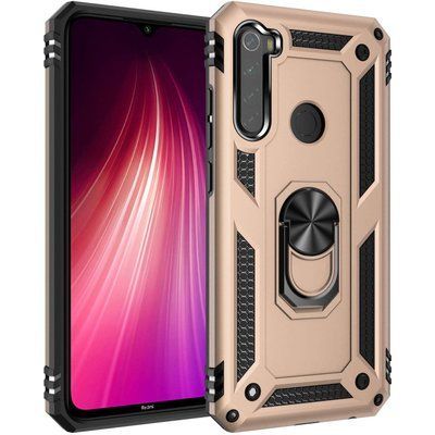 Протиударний чохол Serg Magnet Ring для Xiaomi Redmi Note 8 Золотий 38792