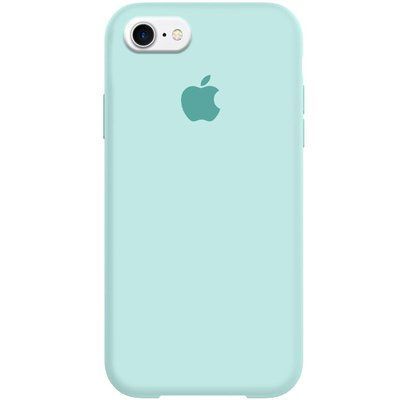Чехол Silicone Case 360 для Iphone 7 / 8 / SE 2020 Бирюзовый / Turquoise 67042