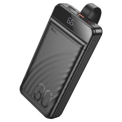 Внешний аккумулятор Hoco J123B Element 22.5W+PD20W 30000mAh Black 84596