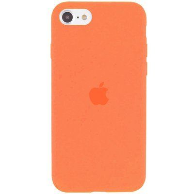 Чехол Silicone Case 360 для Iphone 7 / 8 / SE 2020 Оранжевый / Vitamin C 53139