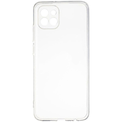 Чохол Stez з захистом камери для Samsung Galaxy A03 Прозорий 63738
