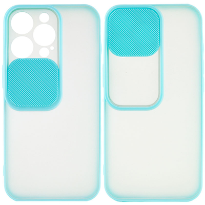 Чохол CamshMatte для Iphone 13 Pro Бірюзовий 65140