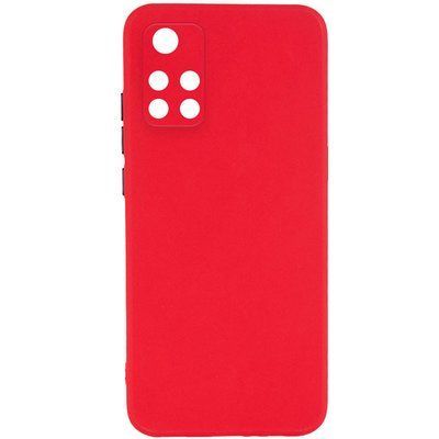 Чехол Square Full Camera для Xiaomi Redmi Note 11 5G / Poco M4 Pro 5G Красный 61498