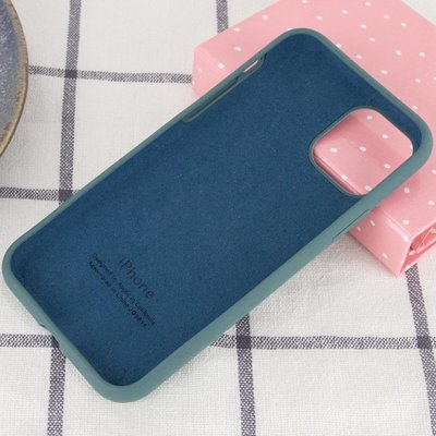 Чохол Silicone Case для Iphone 12 / 12 Pro Зелений / Pine green 47256