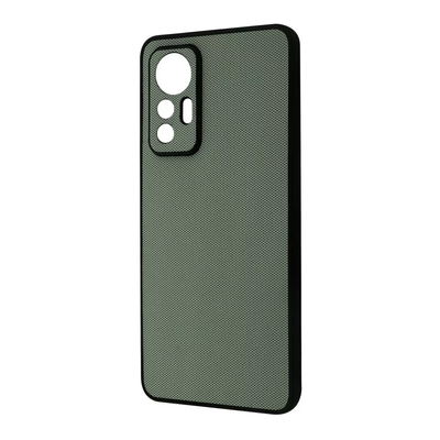 Чехол текстильный Canvas для Xiaomi 12 Lite Forest green 80022