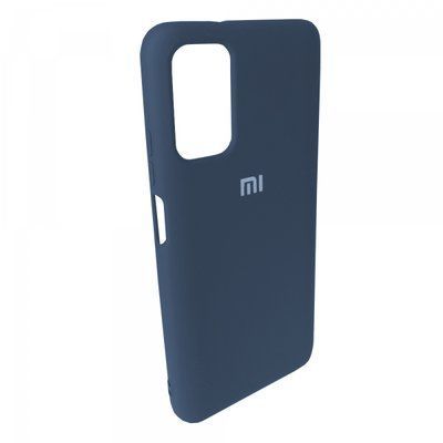 Чехол Silicone Cover для Xiaomi Poco M3 Navy Blue 52666