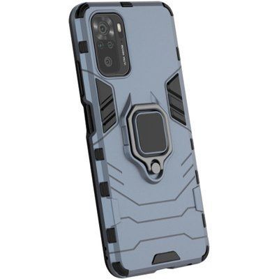 Противоударный чехол Transforme Ring для Xiaomi Redmi Note 10 / Note 10s / Poco M5s Серый / Metal slate 55482