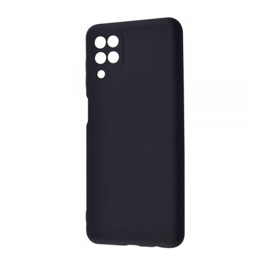 Чохол Matte з захистом камери для Samsung Galaxy A12 / M12 Чорний 70024