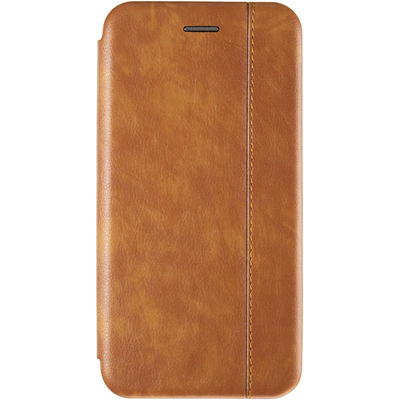 Чехол-книжка Leather Delius для Iphone XS Max Gold 66701