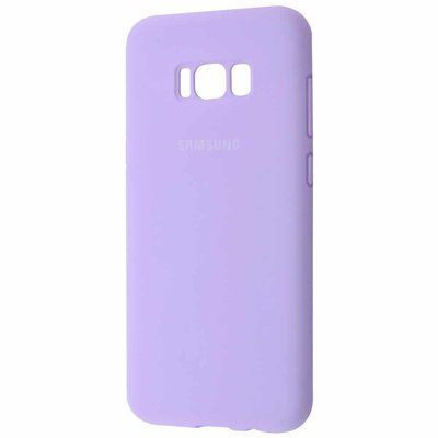 Чохол Silicone Cover для Samsung Galaxy S8 G950 Light purple 38285