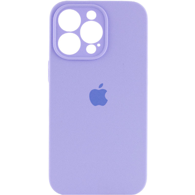 Чехол Silicone Case с защитой камеры для Iphone 14 Pro Сиреневый / Dasheen 69062