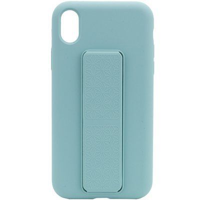 Чохол Silicone Hand Holder для Iphone XR Бірюзовий / Ice Blue 57094
