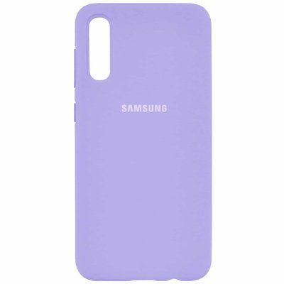 Чохол Silicone Cover для Samsung Galaxy A50/A30s Бузковий / Dasheen 38078