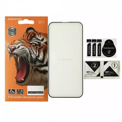 Захисне скло Full Borofone для Iphone 14 Pro Max Black 82450
