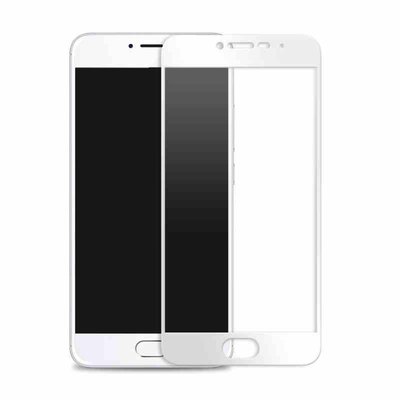 Защитное стекло Full Cover для Meizu M5 White 0035