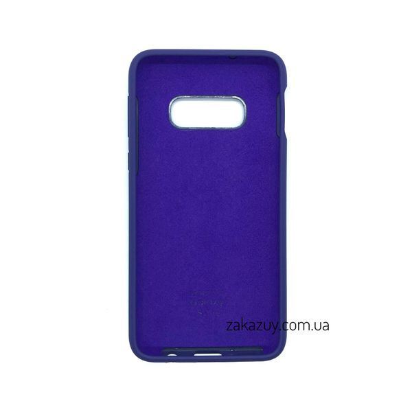Чехол Silicone Cover для Samsung G970 Galaxy S10e Purple 34276