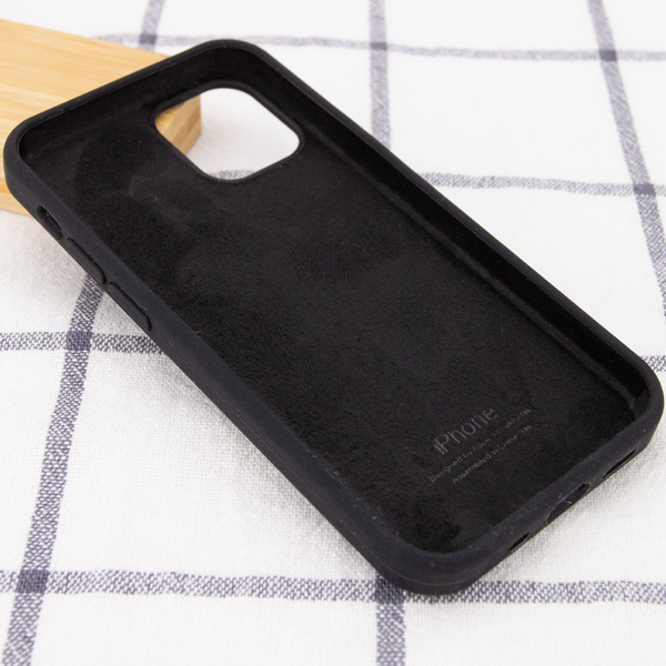 Чехол Silicone Case для Iphone 15 Plus Черный / Black 81093