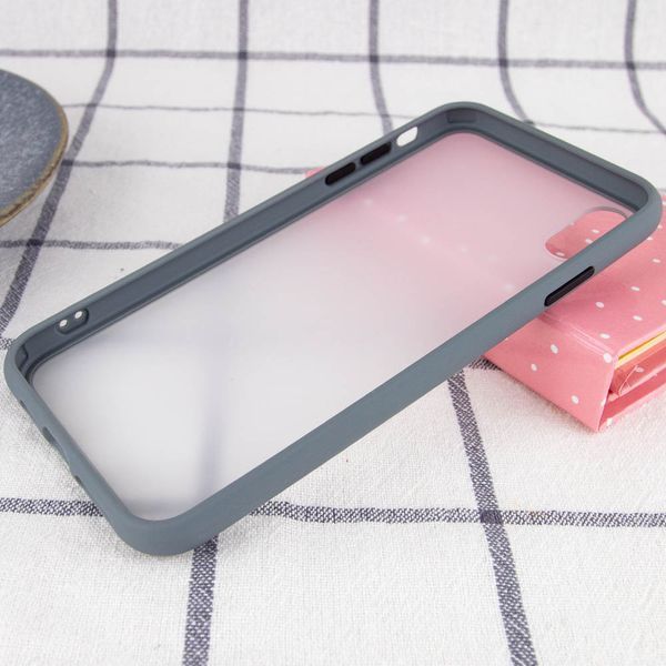 Чехол LikGus Maxshield для Iphone XS Max Серый 46220
