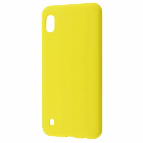 Чохол Silicone WAVE Full для Samsung Galaxy A10 2019 A105 Yellow 37012