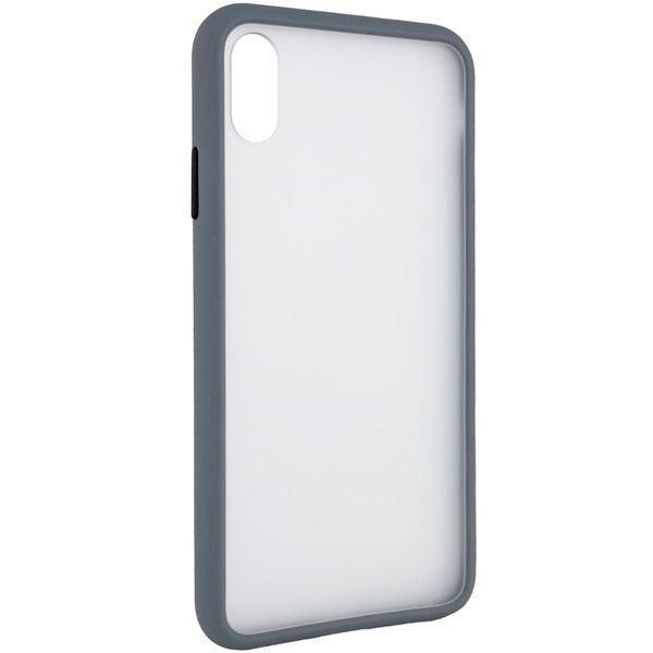 Чехол LikGus Maxshield для Iphone XS Max Серый 46220