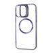Чехол PHIBR Window Leaf MagSafe для Iphone 12 / 12 Pro Прозрачный / Deep Purple 70074 1