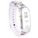 Ремешок с рисунком для Xiaomi Mi Band 3/4 Цветные зверушки / Белый 43685