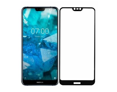 Защитное стекло Armor Glass для Nokia 7.1 Black 50437