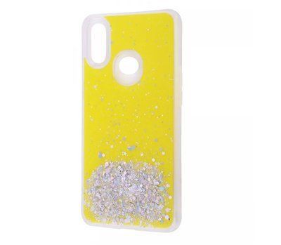 Чохол WAVE Brilliant Case з блискітками для Samsung Galaxy A10s 2019 A107 Yellow 58011