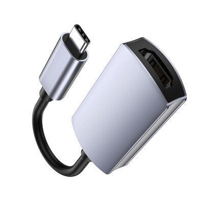 Адаптер Hoco UA20 Type-C для HDMI Metal Gray 83841