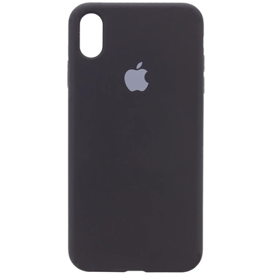 Чохол Silicone Case для Iphone XS Max Чорний / Black 65091