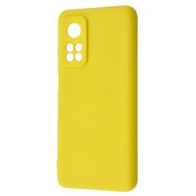 Чехол WAVE Colorful с микрофиброй для Xiaomi Mi 10T / Mi 10T Pro Yellow 48523