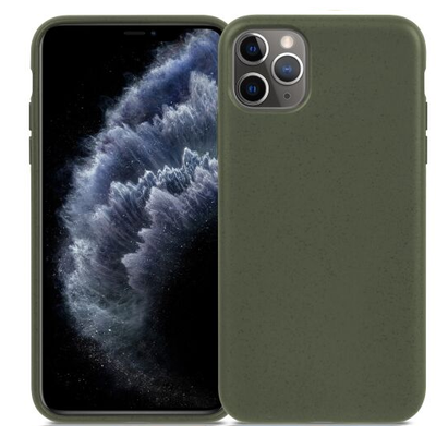 Чохол ECO DeFabric з пшениці для Iphone 11 Pro Max Оливковий / Olive 68407