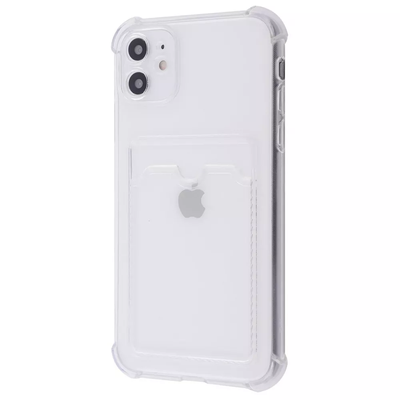Чехол WAVE Pocket Armored для Iphone 11 Прозрачный 70175