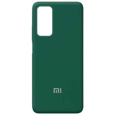 Чехол Silicone Cover для Xiaomi Mi 10T / Mi 10T Pro Зеленый / Pine Needle 52589