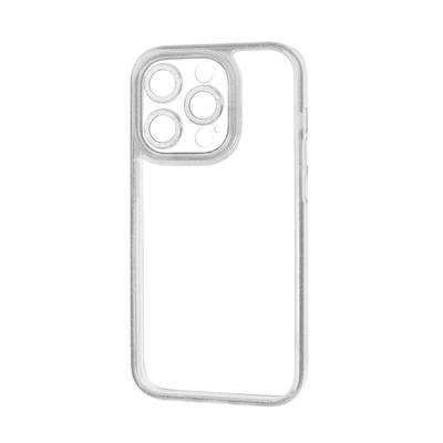Чохол PHIBR Bling для Iphone 15 Pro Прозорий / Silver 82130