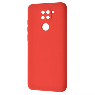 Чехол WAVE Colorful с микрофиброй для Xiaomi Redmi Note 9 / Redmi 10X Red 60339