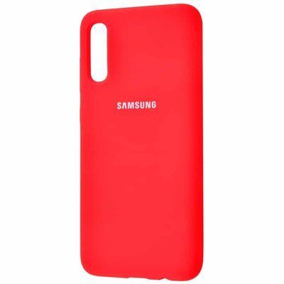 Чохол Silicone Cover для Samsung Galaxy A50/A30s Червоний / Red 38079