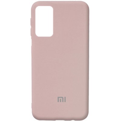 Чехол Silicone Cover для Xiaomi Redmi Note 10 Pro Розовый / Pink Sand 55330