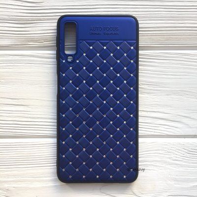 Чехол со стразами Diamond для Samsung Galaxy A7 2018 A750 Blue 32930