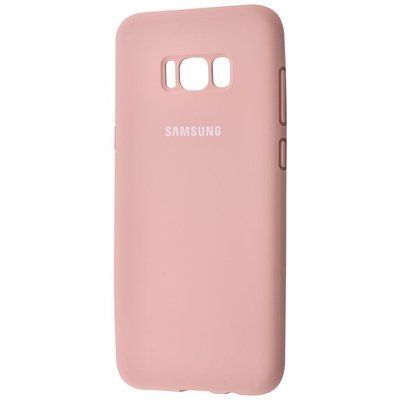 Чохол Silicone Cover для Samsung Galaxy S8 G950 Pink sand 38282-1-1