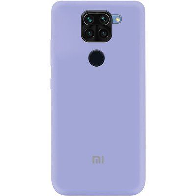 Чехол Silicone Cover A для Xiaomi Redmi Note 9 / Redmi 10X Сиреневый / Dasheen 43228