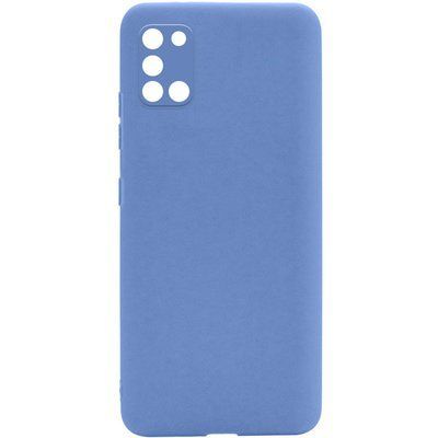 Чехол Matte с защитой камеры для Samsung Galaxy A31 Голубой / Mist blue 55179